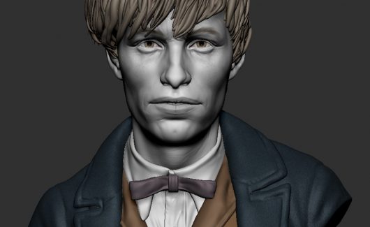 Finalização - Adicionaremos elementos para complementar o likeness, como cabelo e vestimentas.