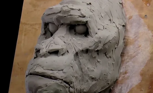 Escultura da máscara - Inicialmente vamos mostrar uma forma direta e fácil de esculpir sua máscara.
